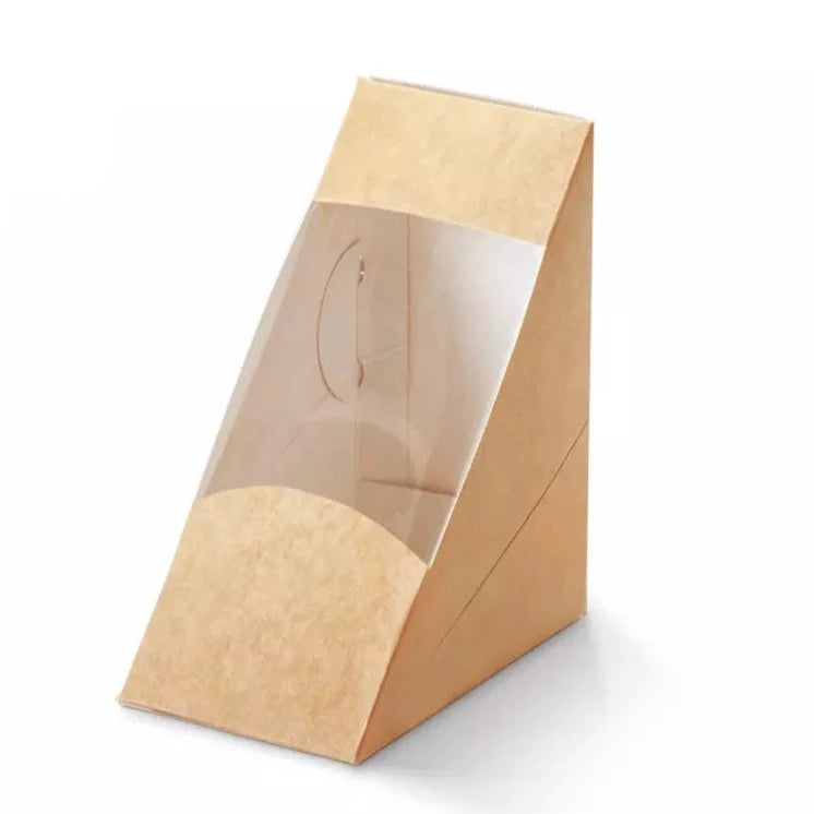 Sandwich Wedge Paper Box