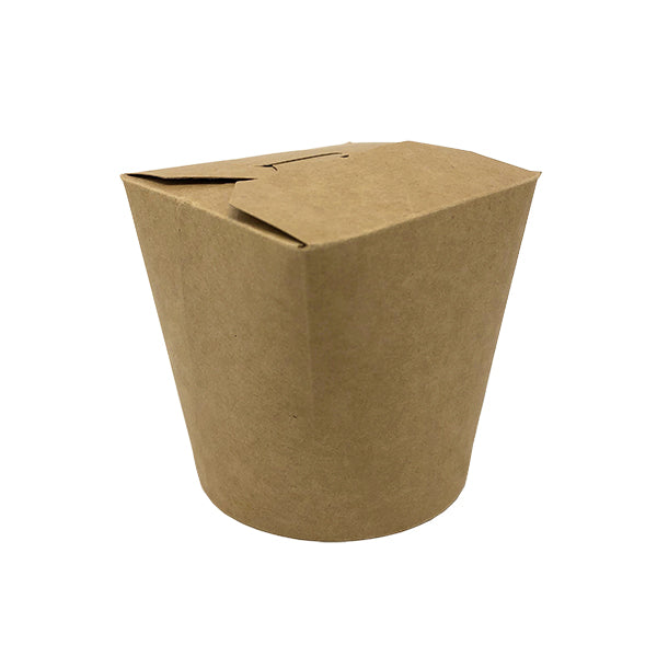 Compostable Noodle Box with Round Base